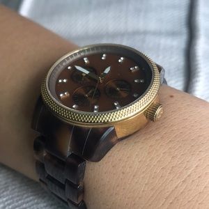 Michael Kors Accessories - Michael Kors Tortoise Shell Watch Michael Kors Accessories - Michael Kors Tortoise Shell Watch